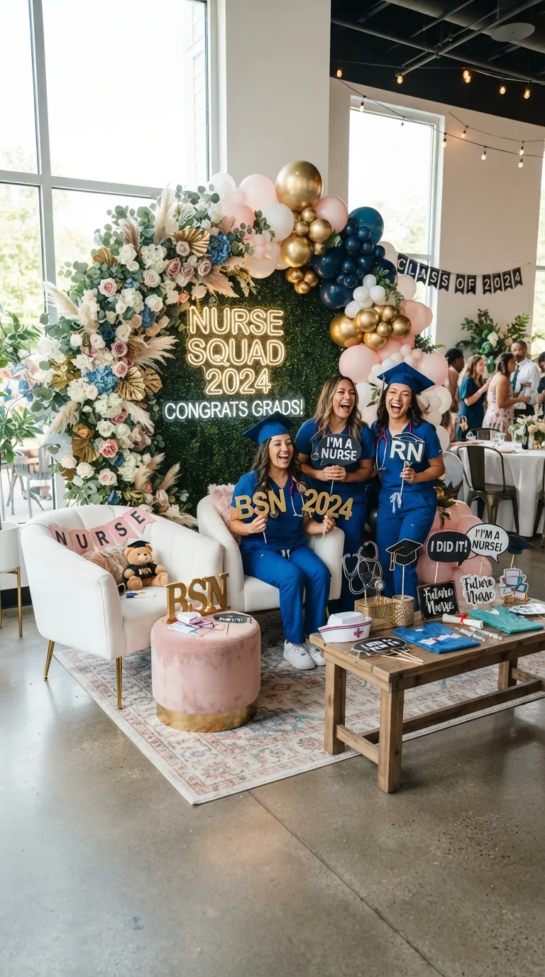 Nurse Graduation Graduation Photo Booth