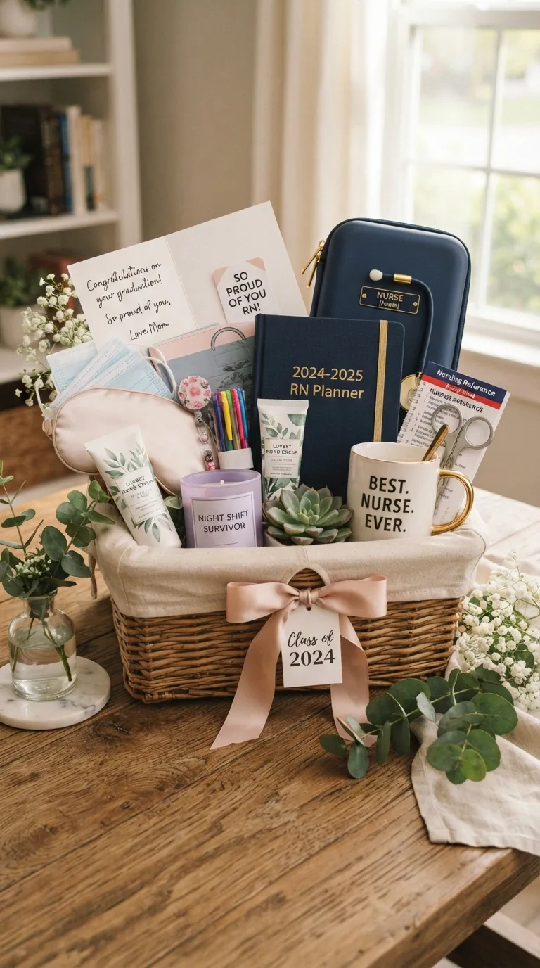 Nurse Graduation Nursing Graduation Gift Basket