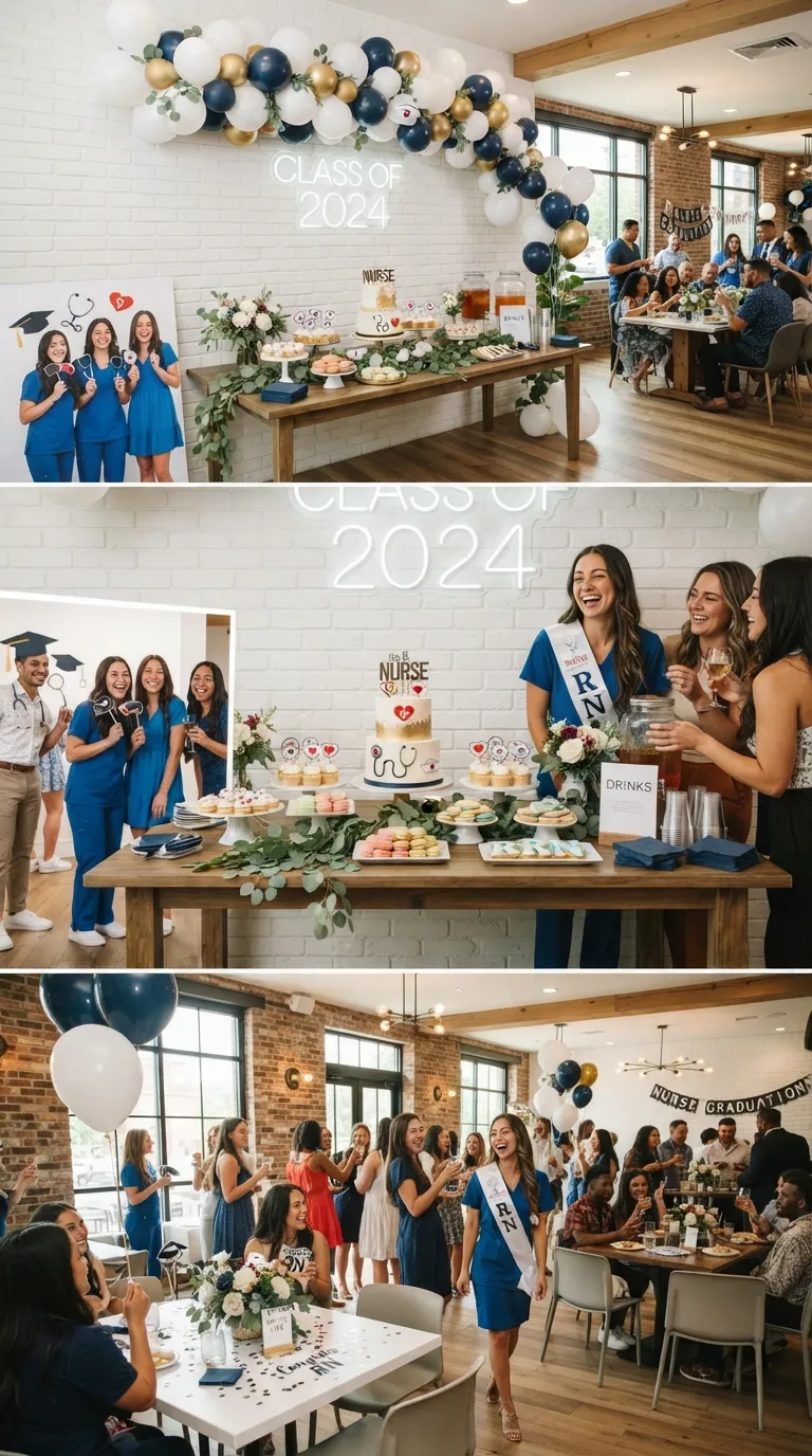 Nurse Graduation Nursing Theme Decor