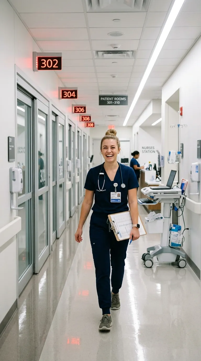Nurse Humor Call Light Olympics