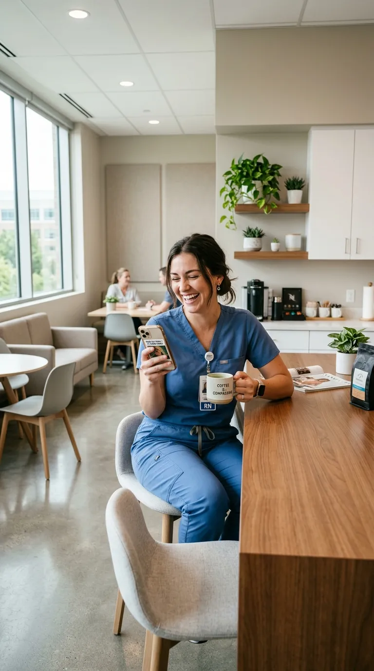 Nurse Humor Coffee Before Patients
