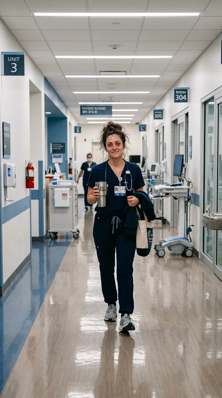 Nurse Humor Double Shift Energy
