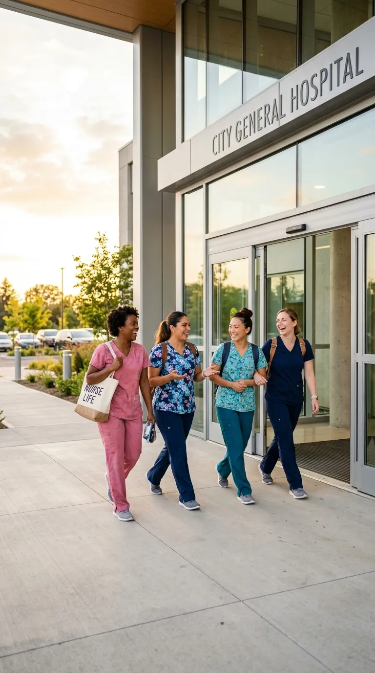 Nurse Humor End Shift Victory