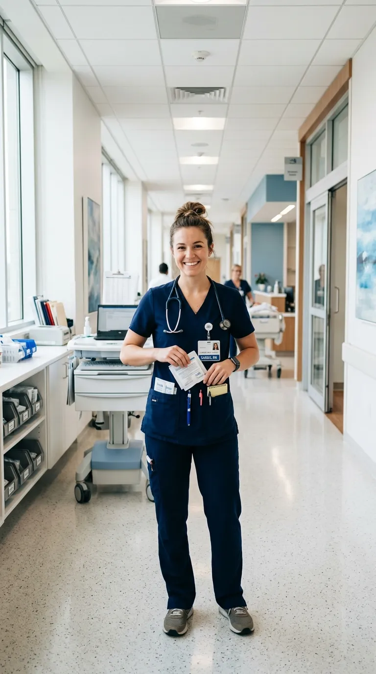 Nurse Humor Scrub Pocket Magic