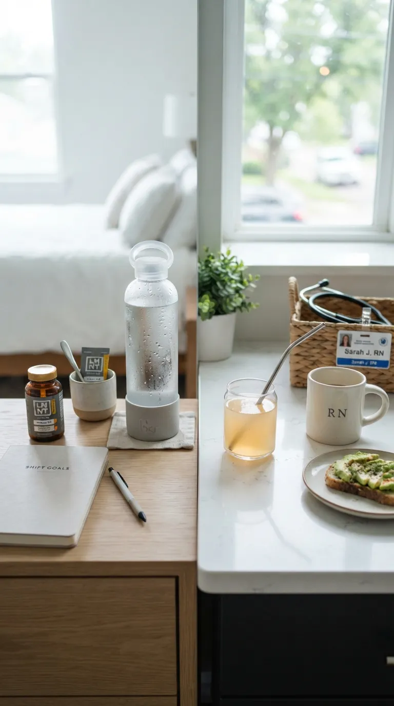 Nurse Morning Routine Hydration First Habit