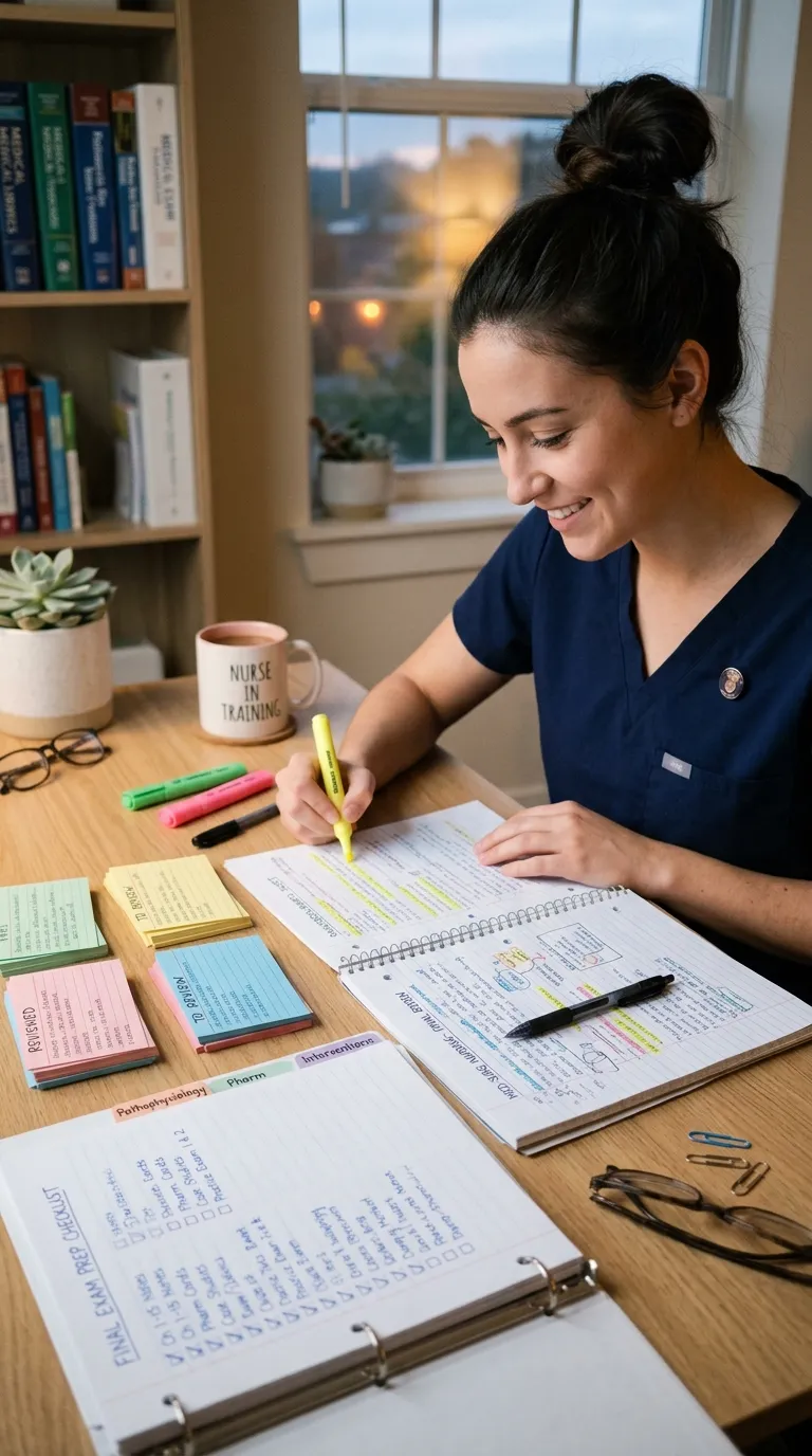 Nursing Exam Study Tips Final Topic Review
