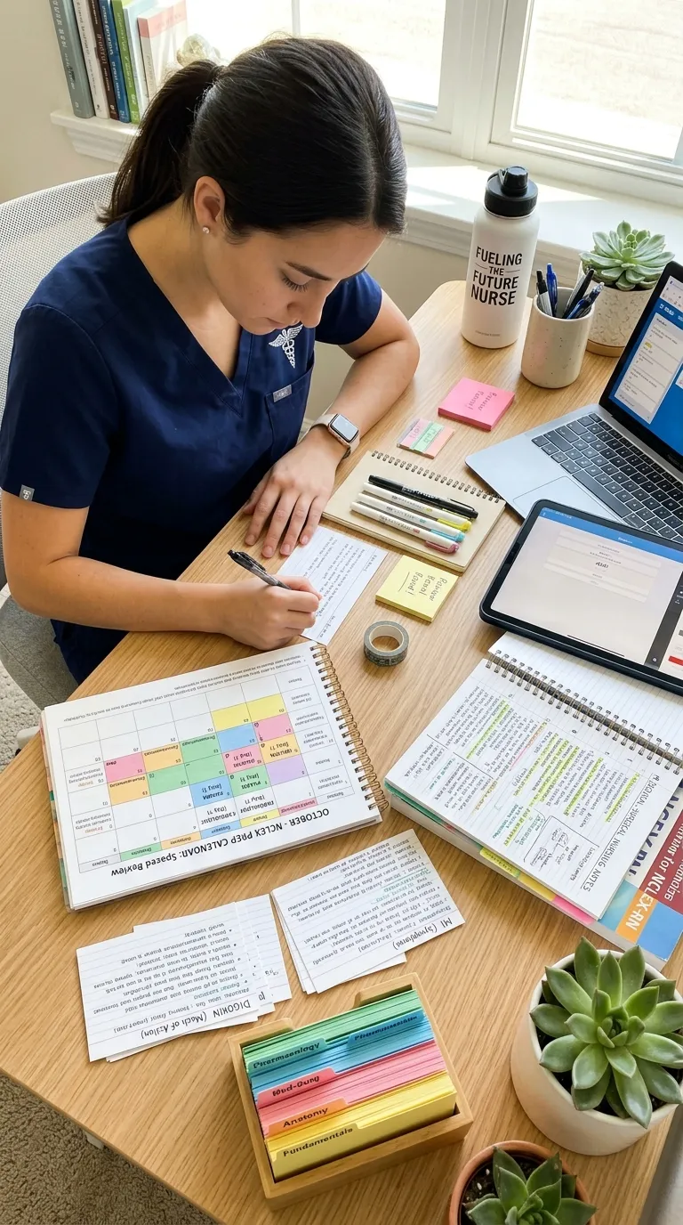 Nursing Exam Study Tips Memory Review Cycles