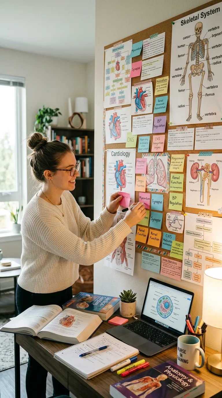 Nursing Exam Study Tips Visual Learning Boards