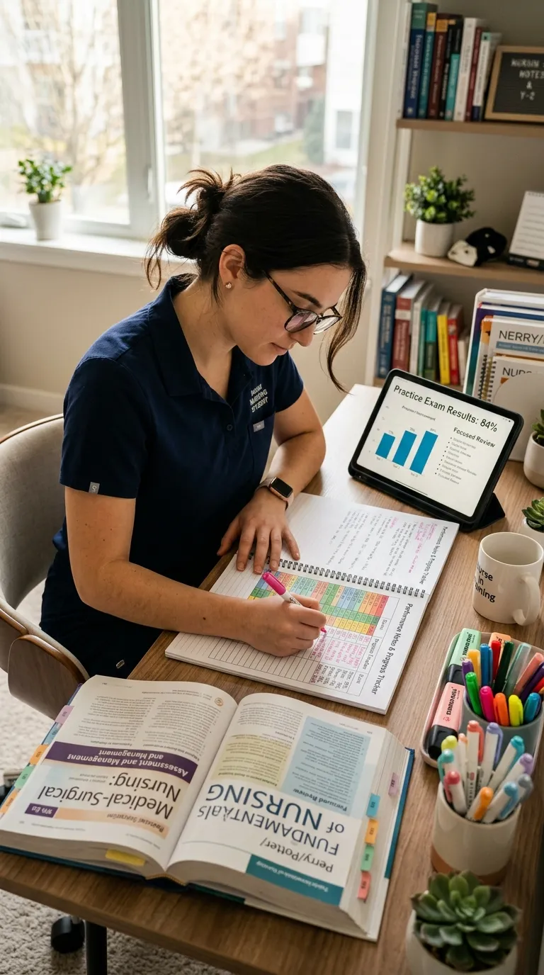 Nursing Exam Study Tips Weak Area Tracking