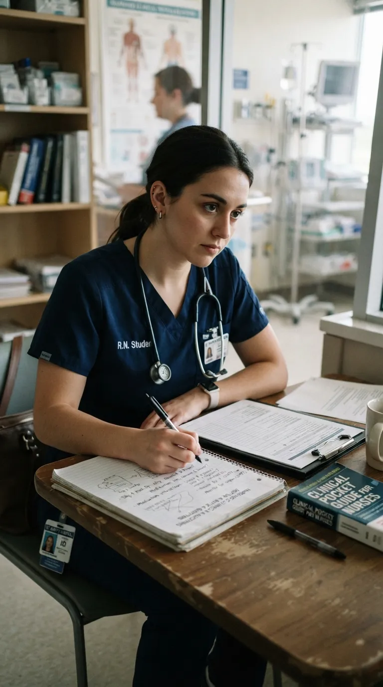 Nursing Student Study Routine Clinical Question Log
