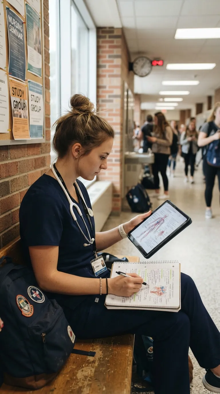 Nursing Student Study Routine Five Minute Review