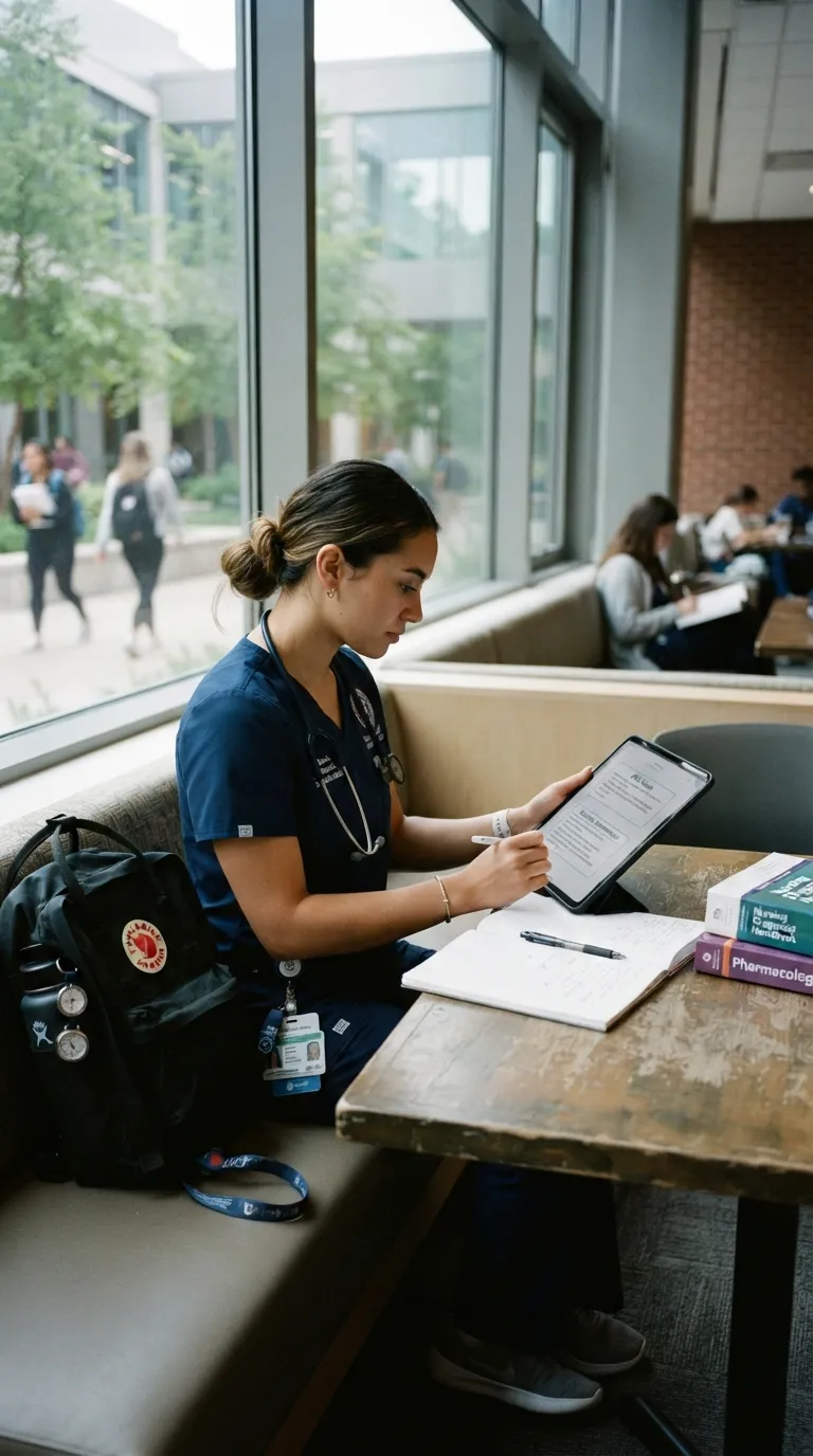 Nursing Student Study Routine Micro Learning Sessions