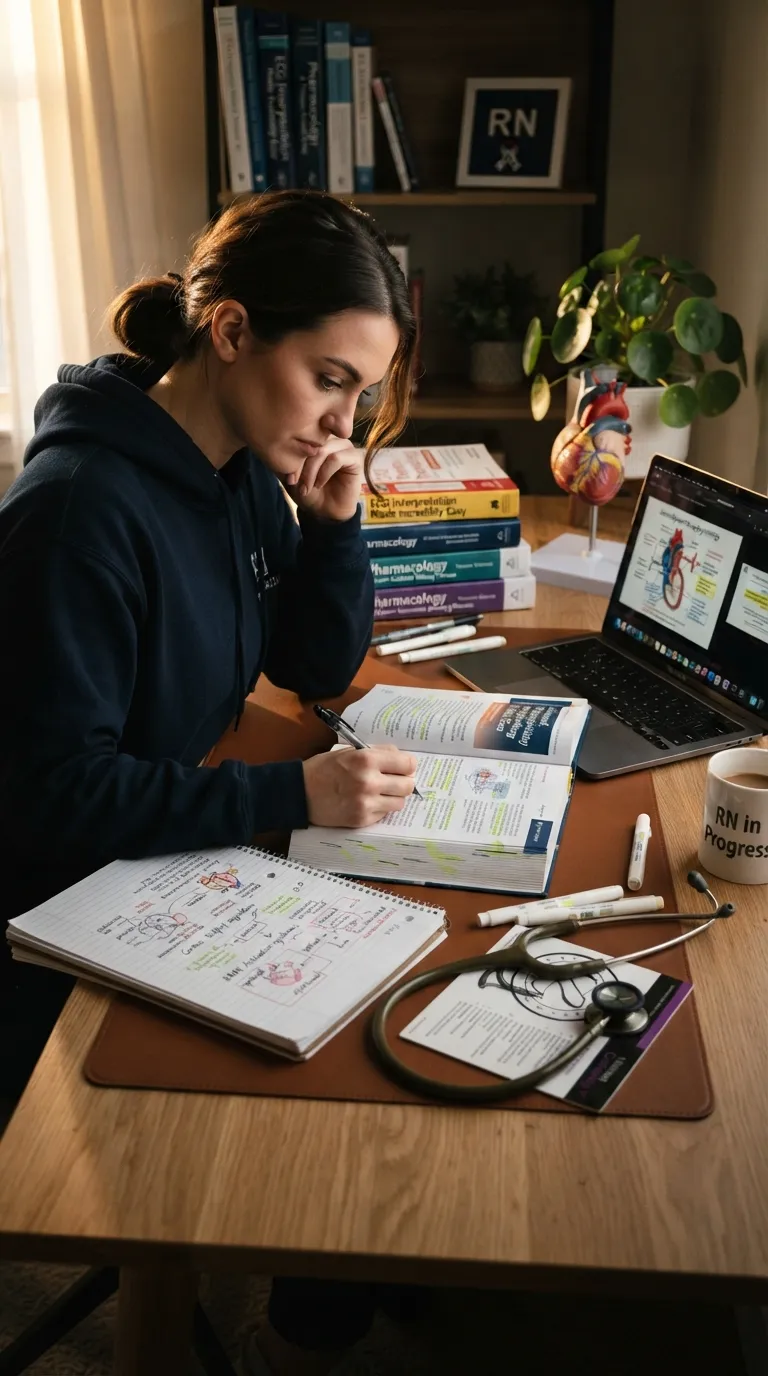 Nursing Student Study Routine One Topic Deep Dive