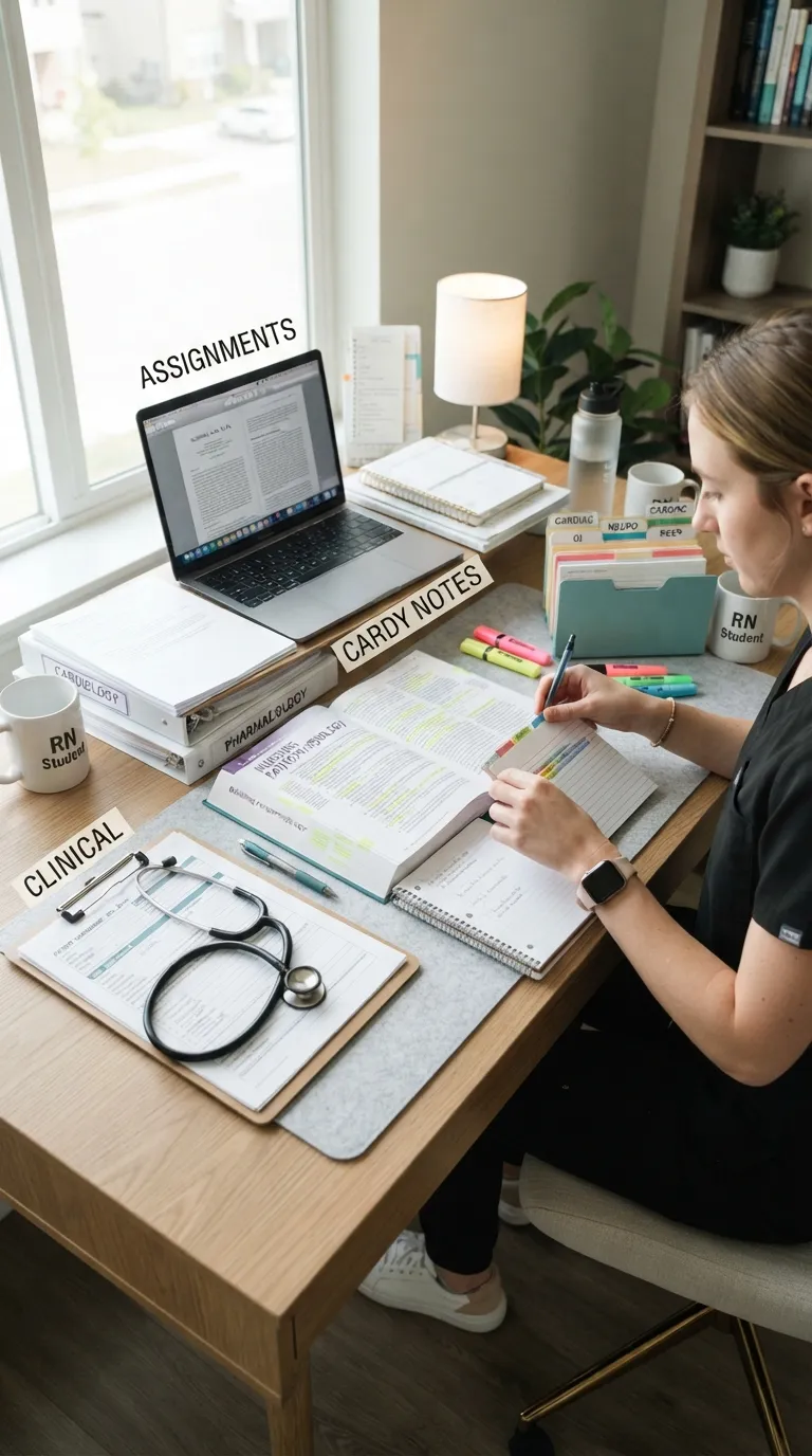 Nursing Student Study Routine Task Batching System