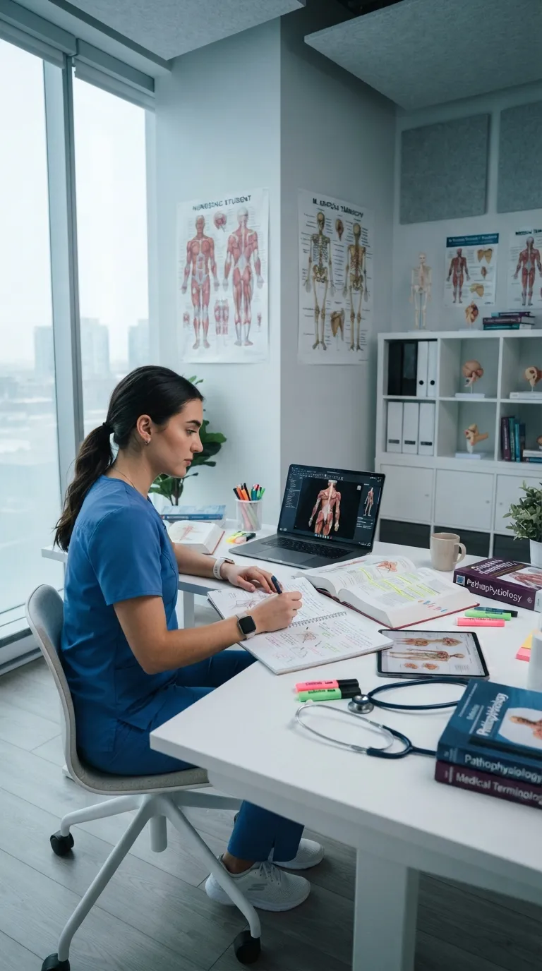 Nursing Student Study Tips Anatomy Review