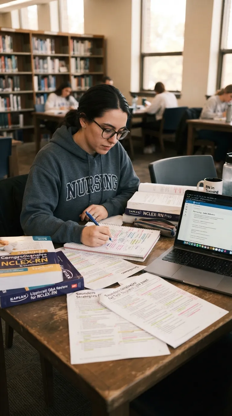 Nursing Student Study Tips NCLEX Preparation