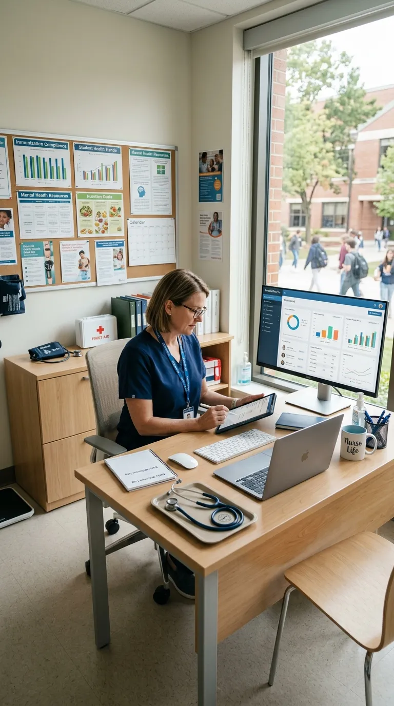 school nurse Smart Health Tracking