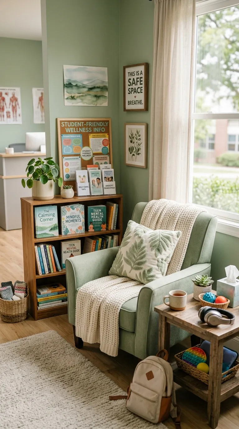 school nurse Student Comfort Corner