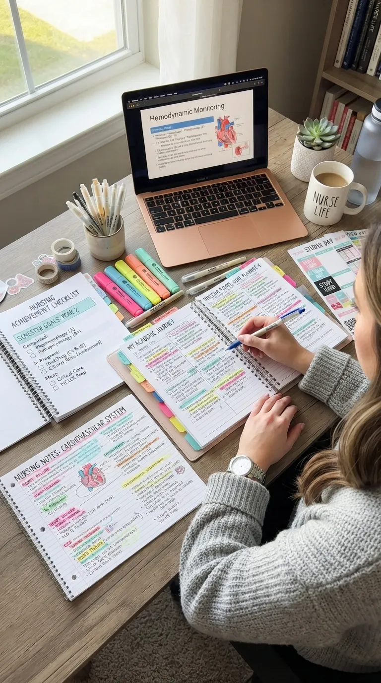 Study Tips for Nursing Students Goal Tracking
