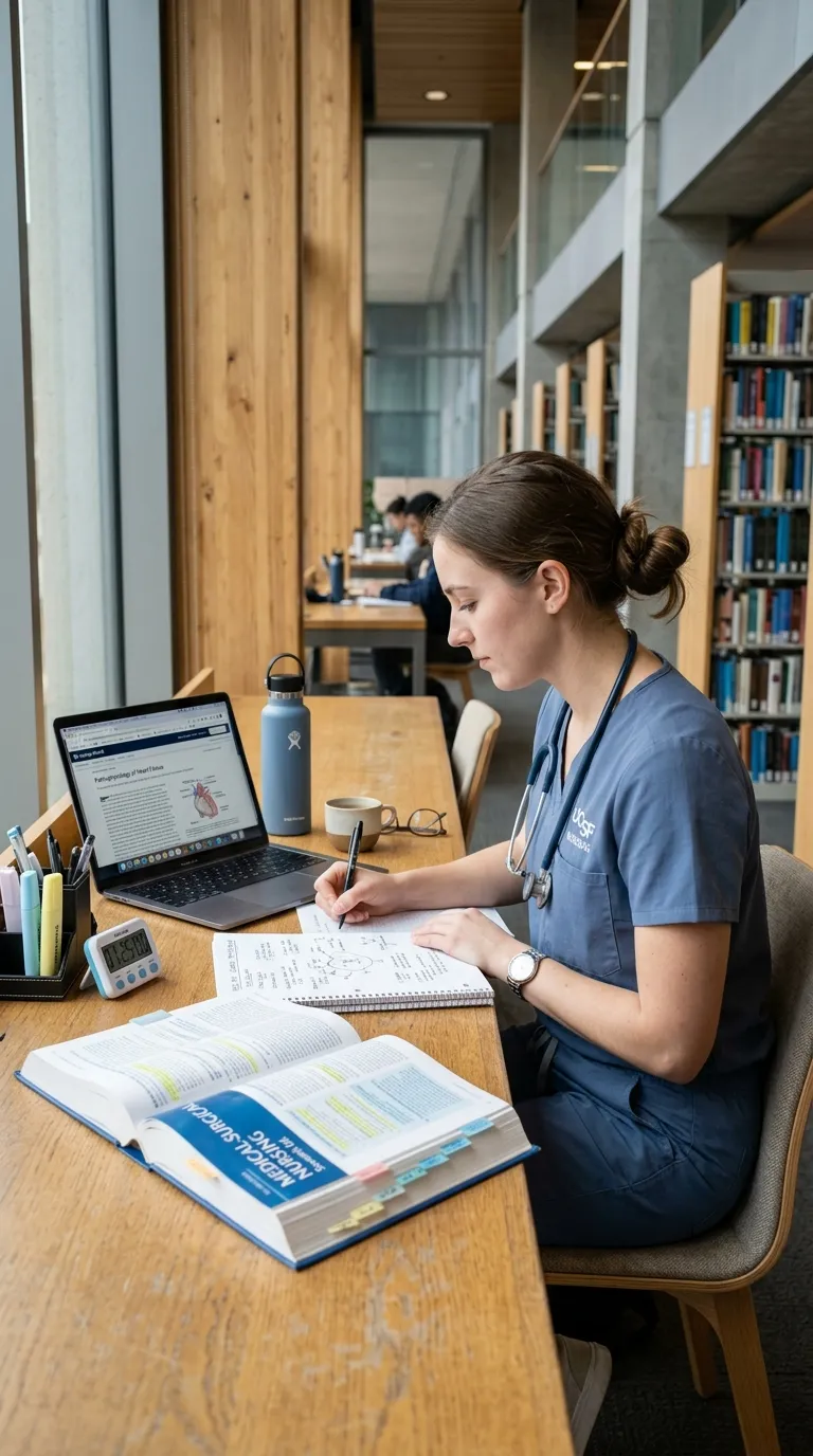 Best Nursing Student Study Tips for Beginners Focus Study Sessions
