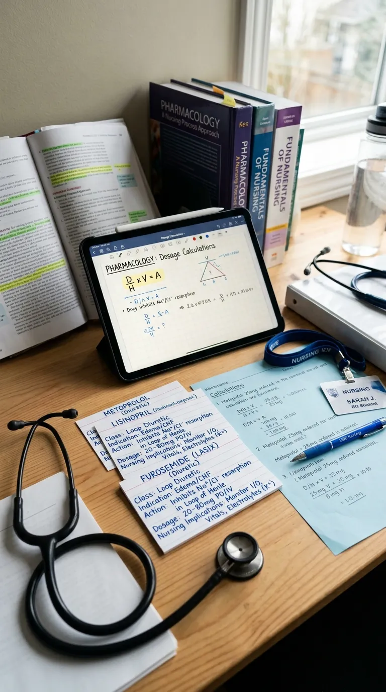 Best Nursing Student Study Tips for Beginners Medication Basics