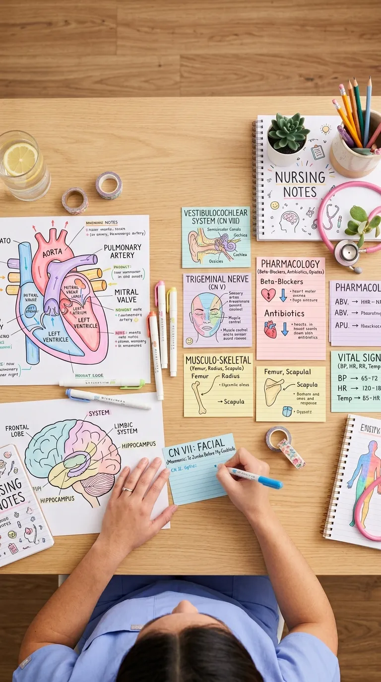 Best Nursing Student Study Tips for Beginners Memory Building