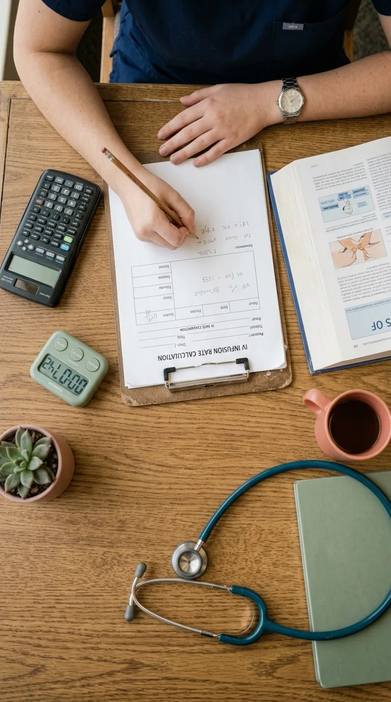 dosage calculation practice questions for nurses IV Hourly Rate
