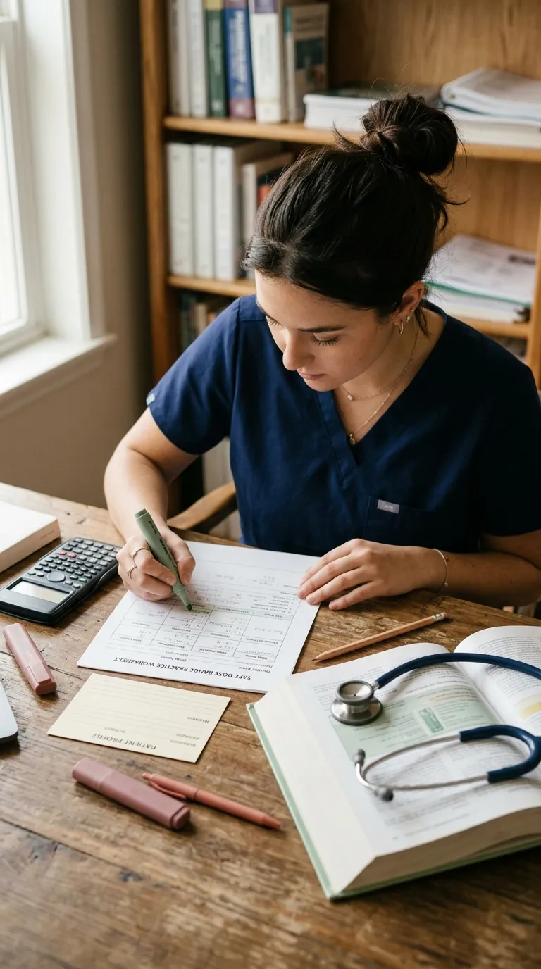 dosage calculation practice questions for nurses Safe Dose Range