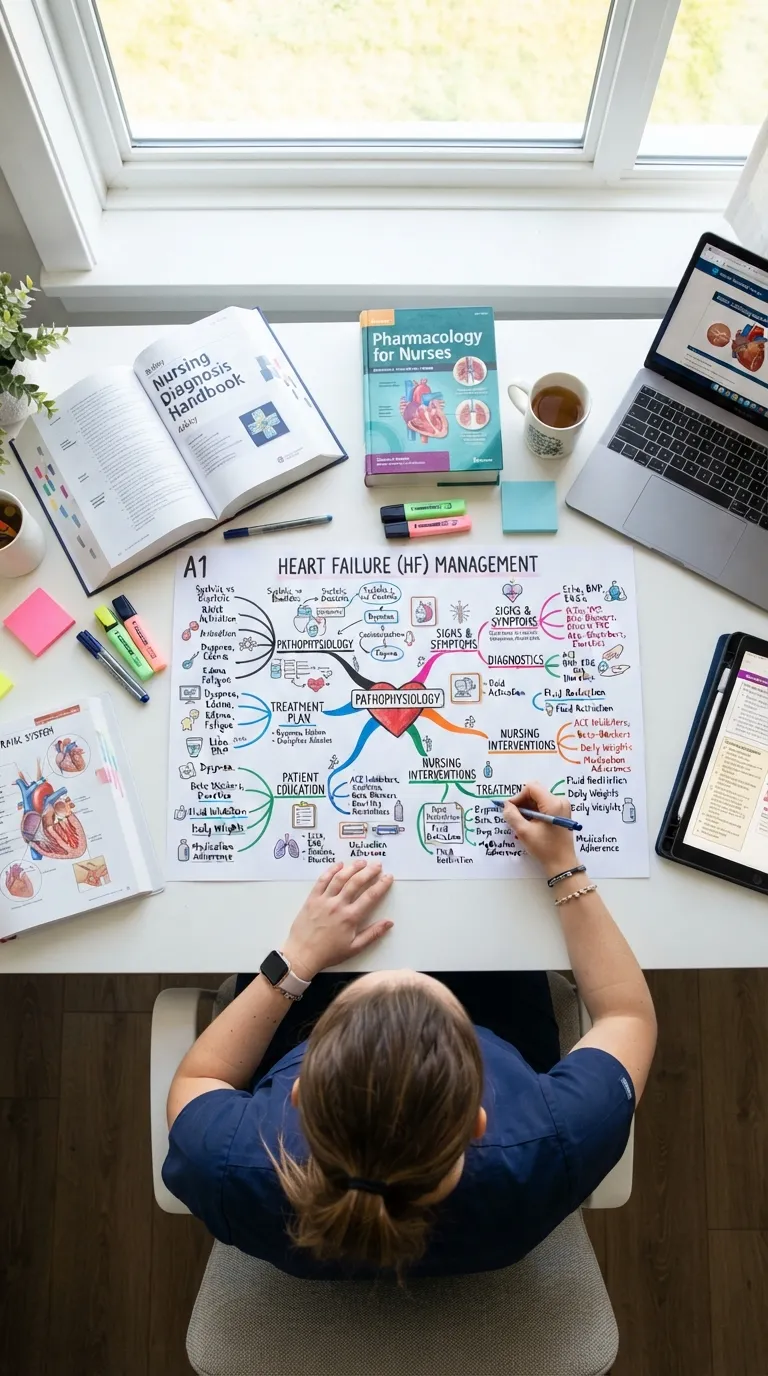 Effective Study Tips for Nursing Students Nursing Concept Mapping