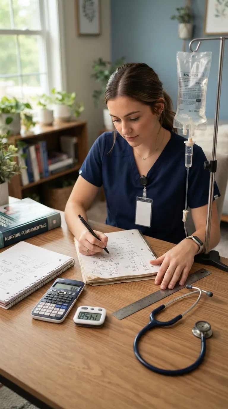 NCLEX medication calculation questions Practice IV Flow Rates