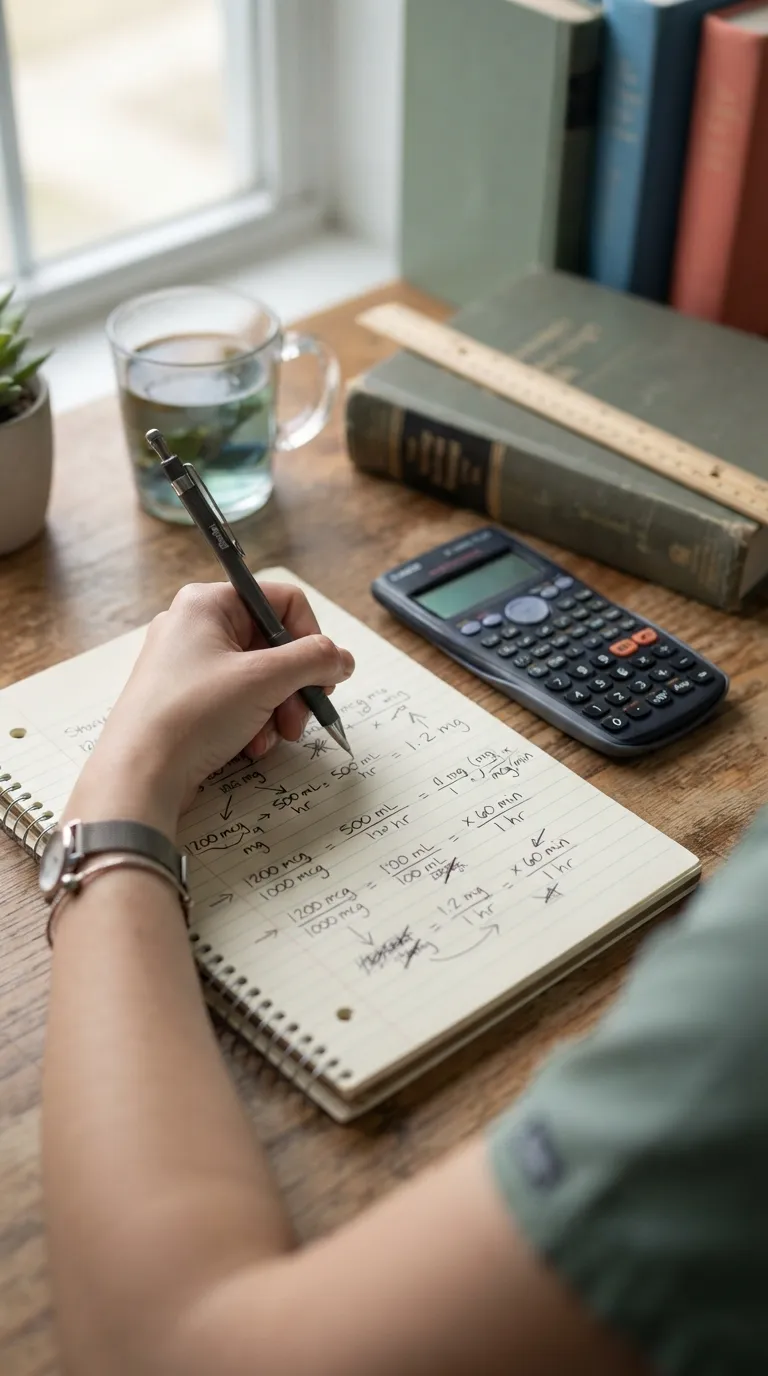 NCLEX medication calculation questions Practice Unit Conversions
