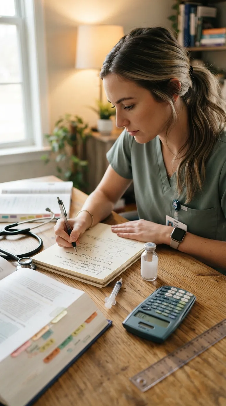NCLEX medication calculation questions Review Reconstitution Setups