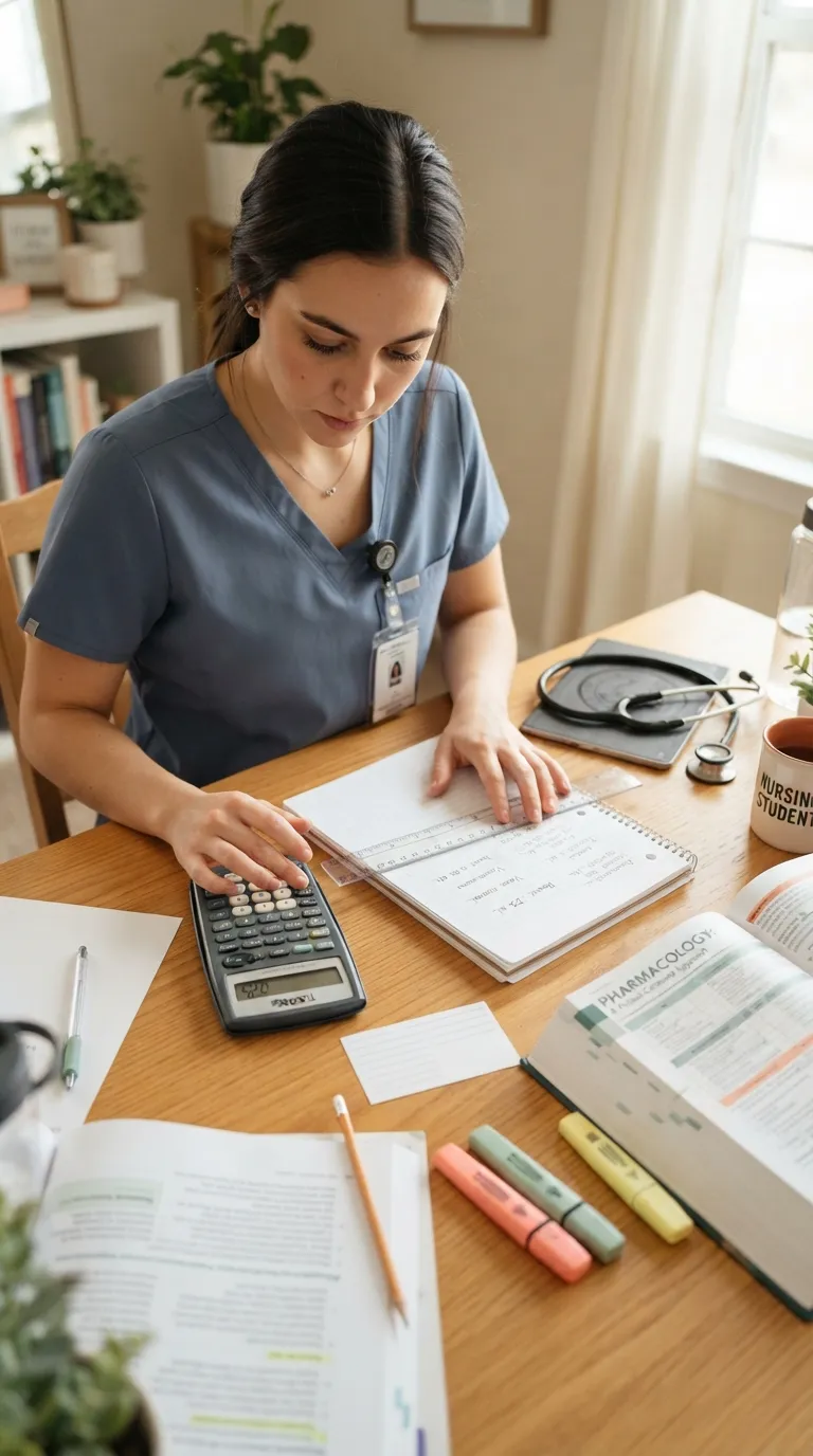 NCLEX nursing math dosage calculations Build a Final Calculation Check