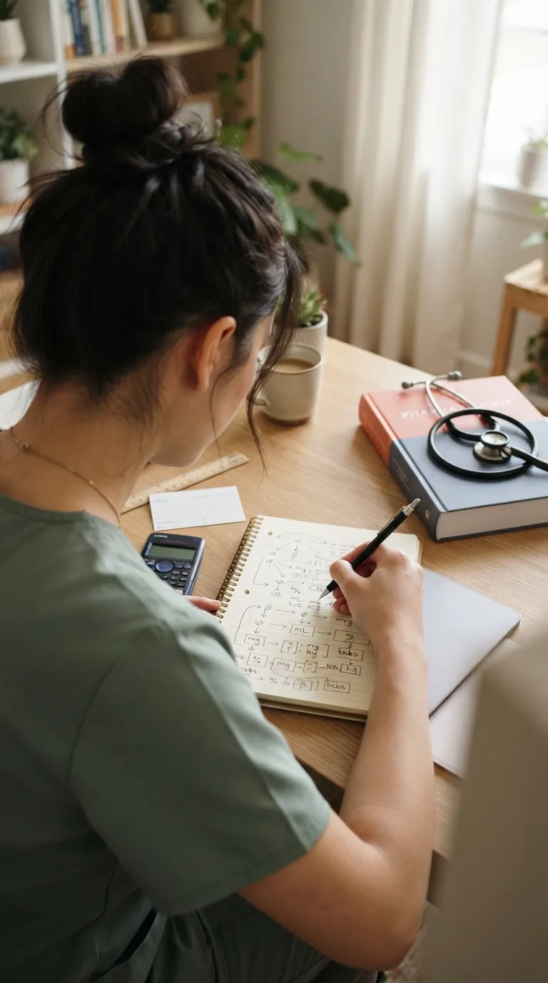 NCLEX nursing math dosage calculations Convert Units Before Solving