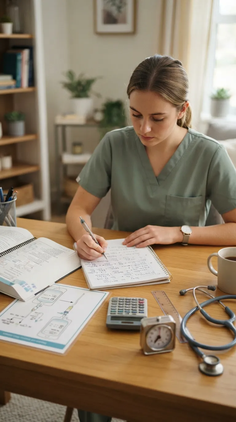 NCLEX nursing math dosage calculations Practice IV Rate Problems