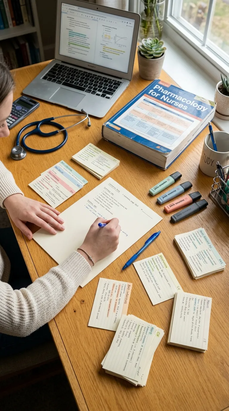 NCLEX pharmacology notes Create a One-Page Review Sheet
