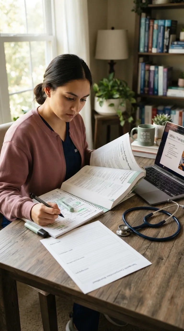 NCLEX Study Notes Mental Health Nursing Concepts