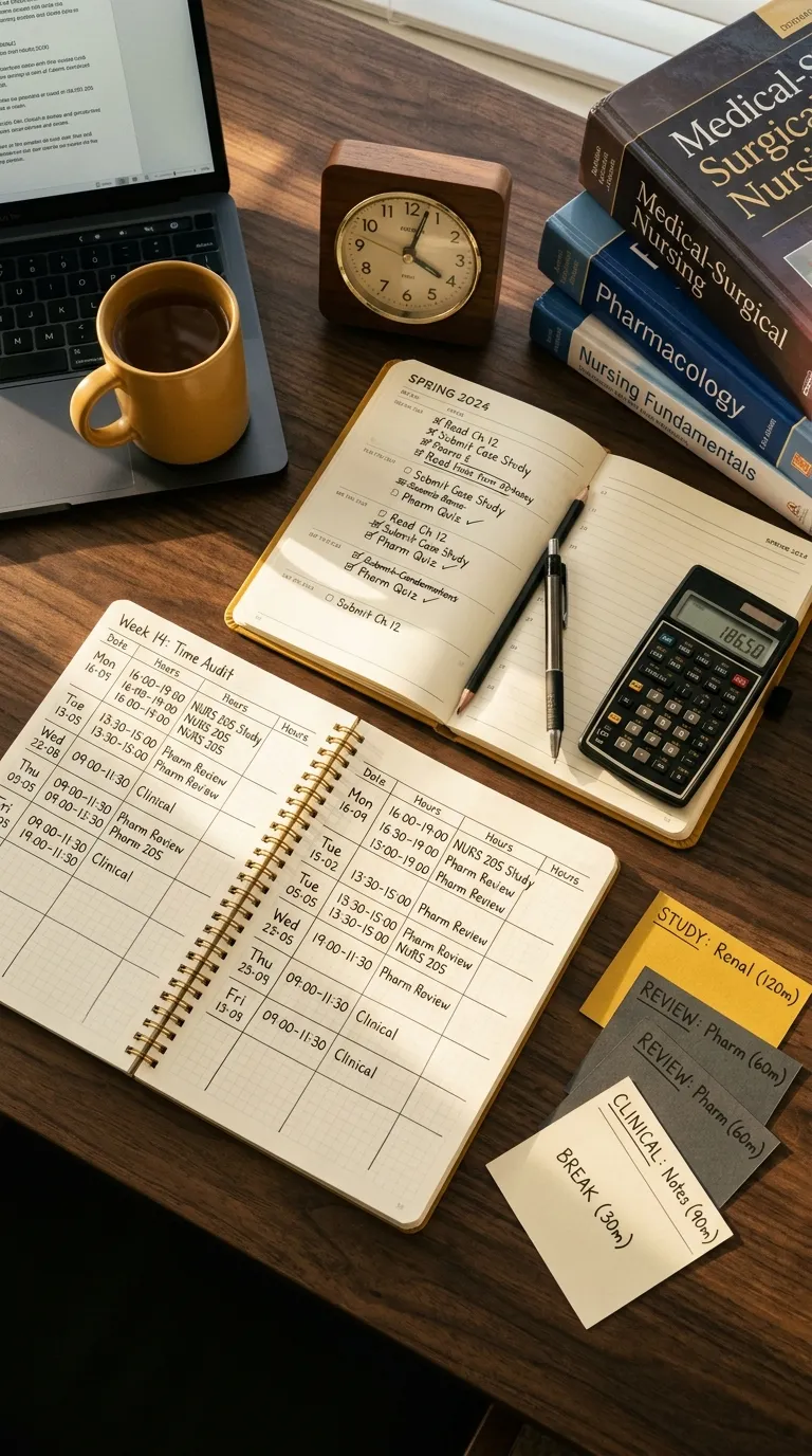 Nursing Exam Preparation Tips Audit Your Study Time