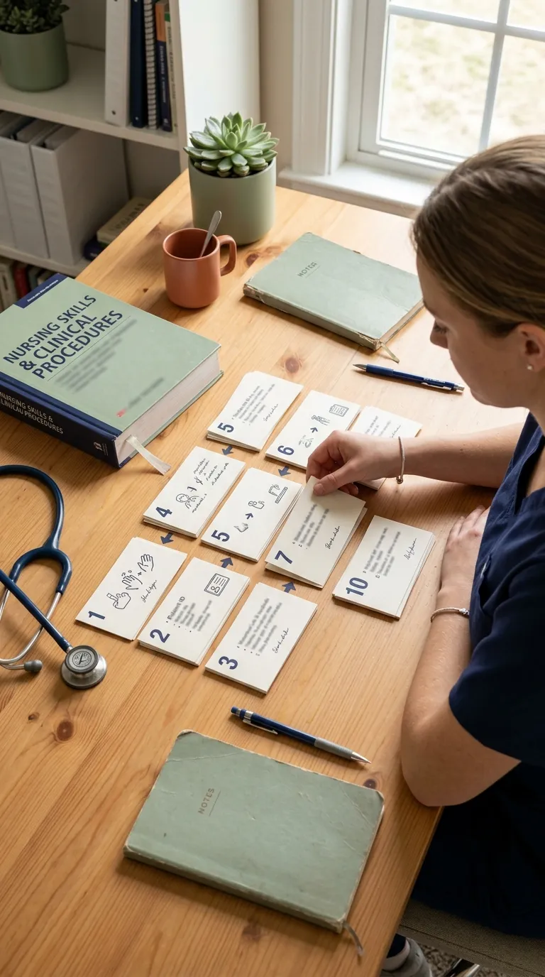 Nursing Flashcards Ideas Add Procedure Sequences