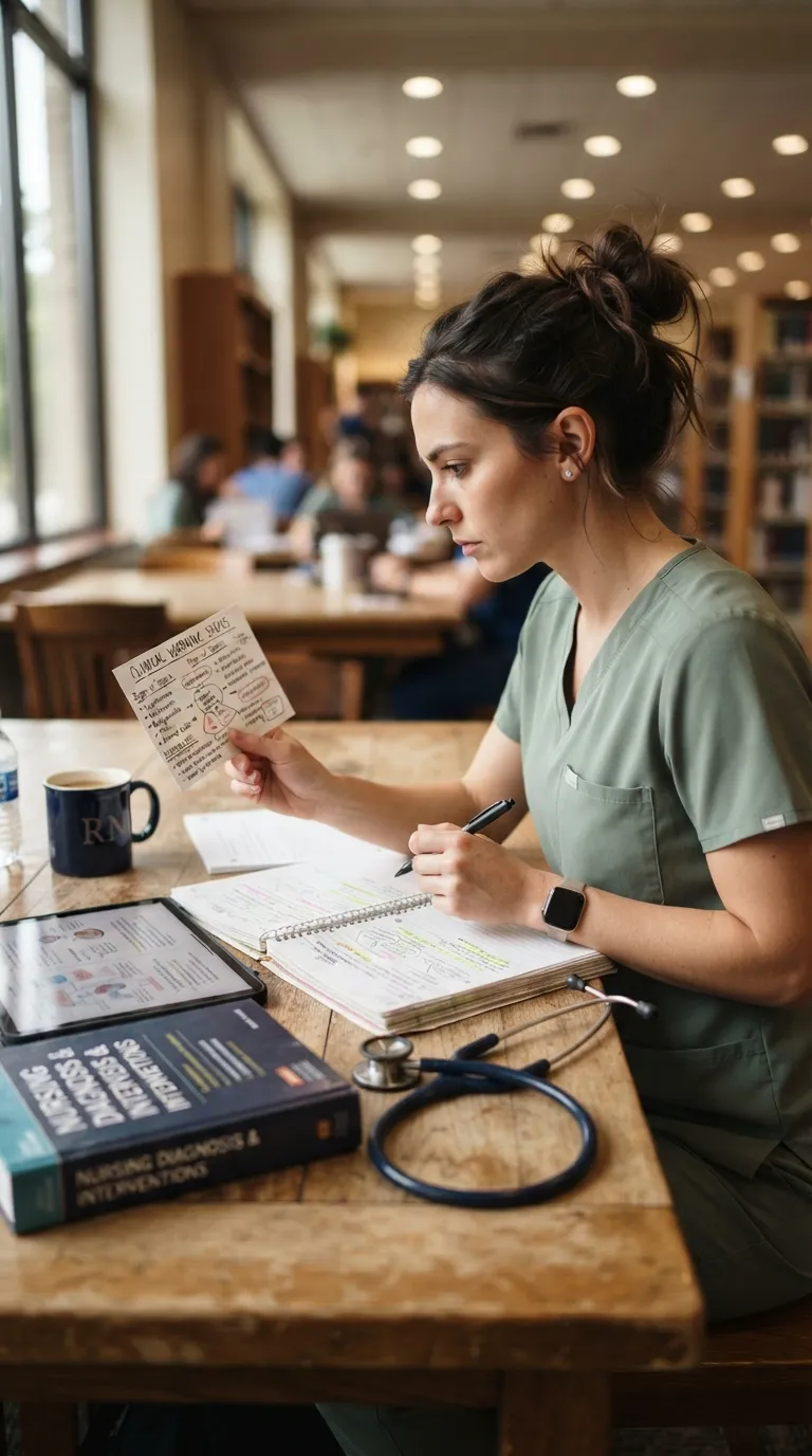 Nursing Flashcards Ideas Make “Red Flag” Cards