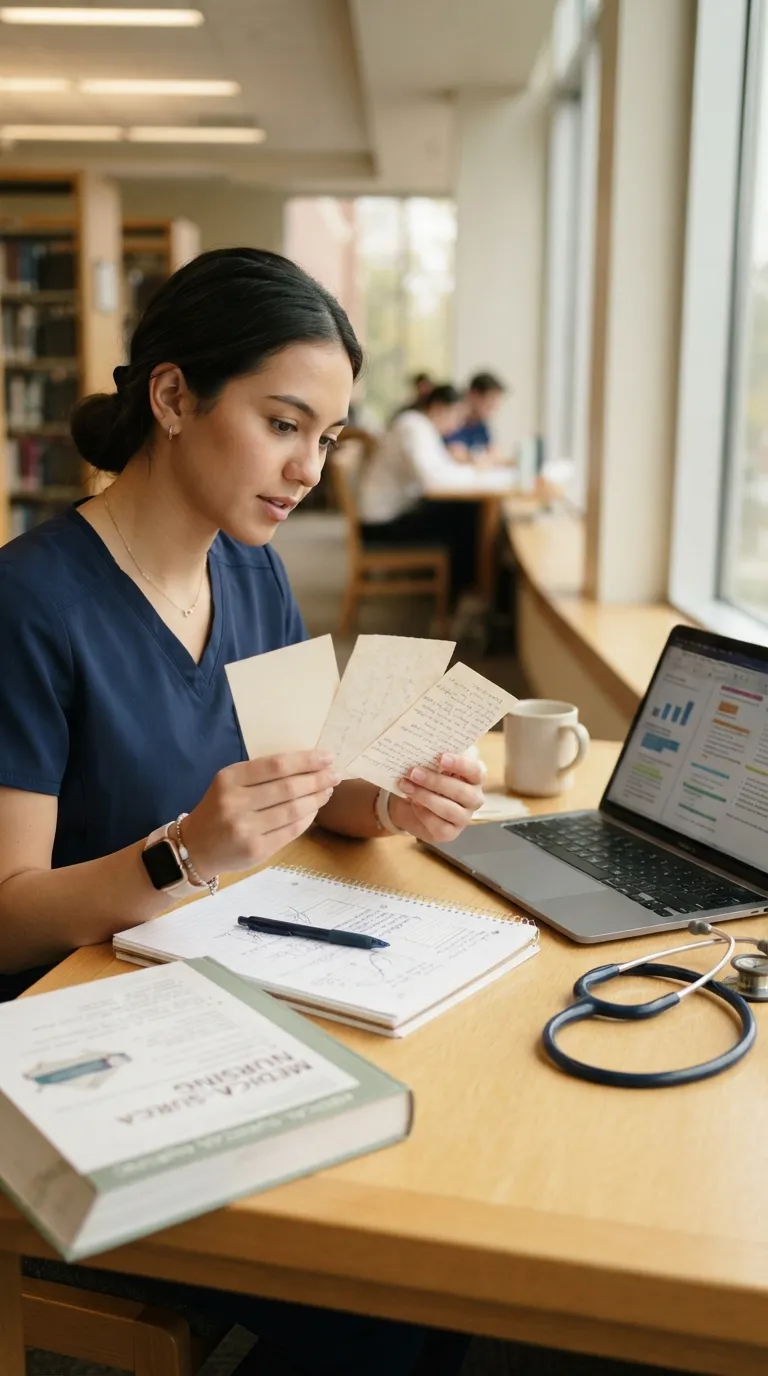 Nursing Flashcards Ideas Use “Choose the Best” Cards
