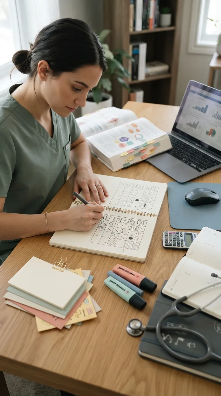 Nursing Notes Ideas Exam Review Grid