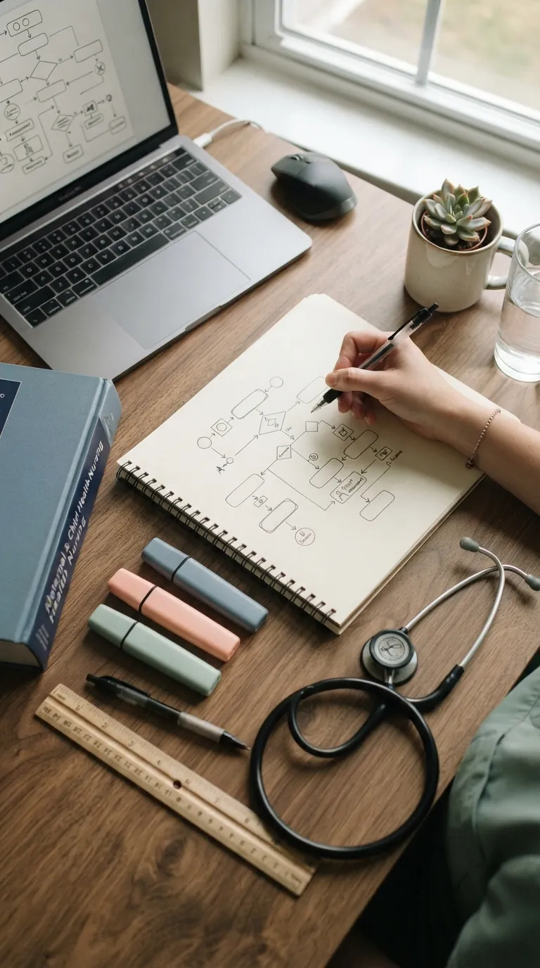 Nursing Notes Ideas Flowchart Summaries