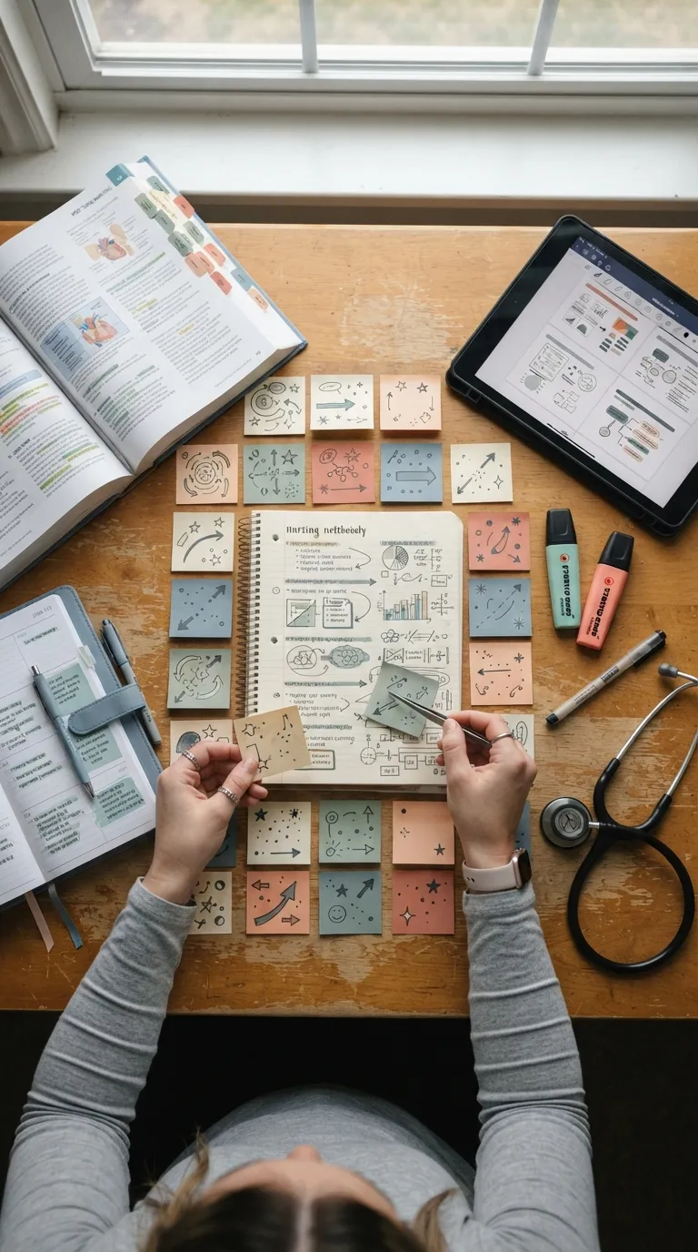 Nursing Notes Ideas Sticky Summary Notes
