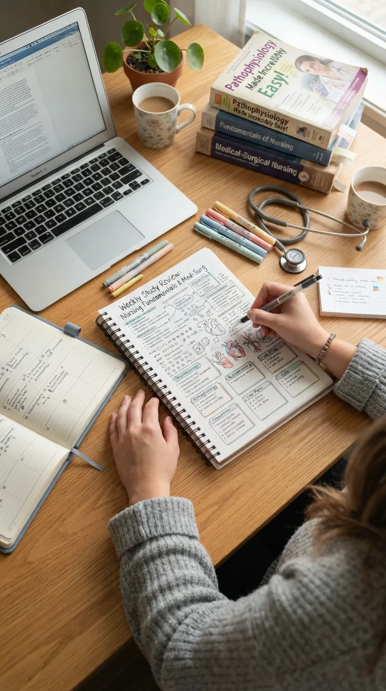 Nursing Notes Ideas Weekly Review Pages