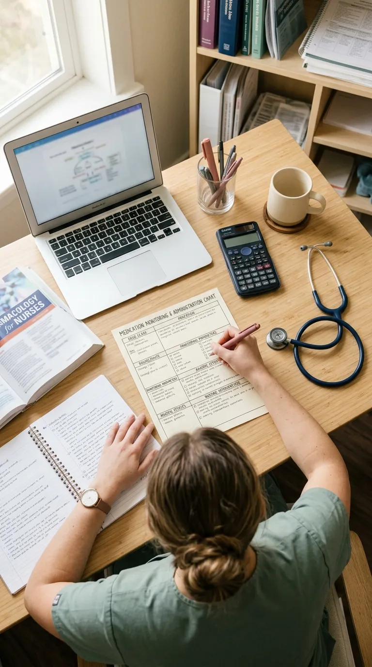 nursing pharmacology notes Track Required Monitoring