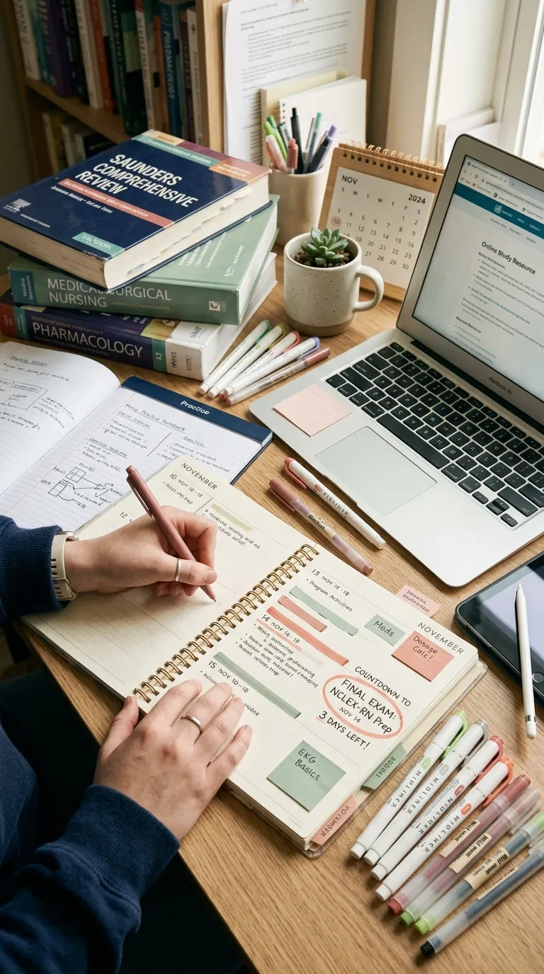 Nursing School Organization Ideas Create An Exam Countdown