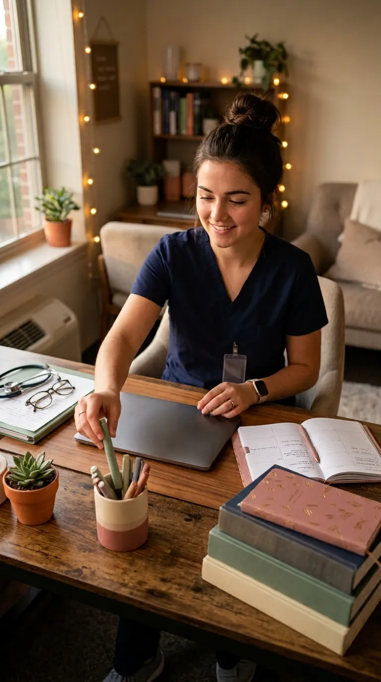 Nursing School Organization Ideas End With A Five-Minute Reset
