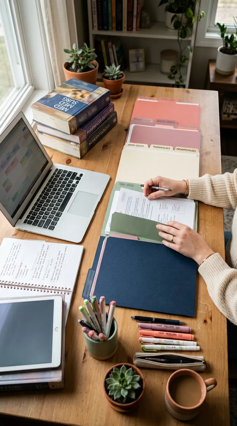 Nursing School Organization Ideas Separate Each Course