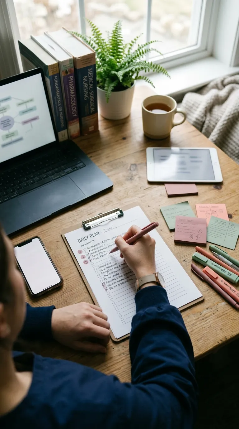 Nursing School Organization Ideas Use A Three-Task Rule
